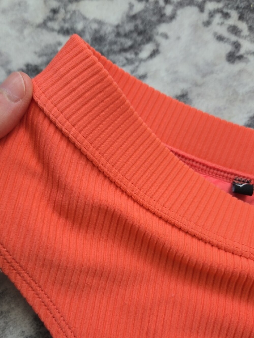 Gymshark Coral High Rise Ribbed Bikini Bottom - Picture 5 of 7